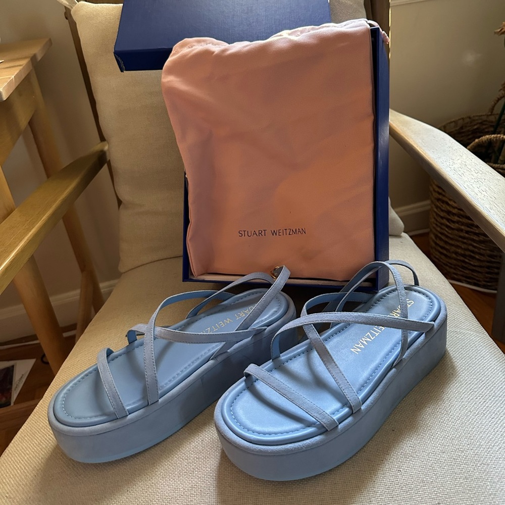 Stuart Weitzman Flatform Sandal - Picture 5 of 6